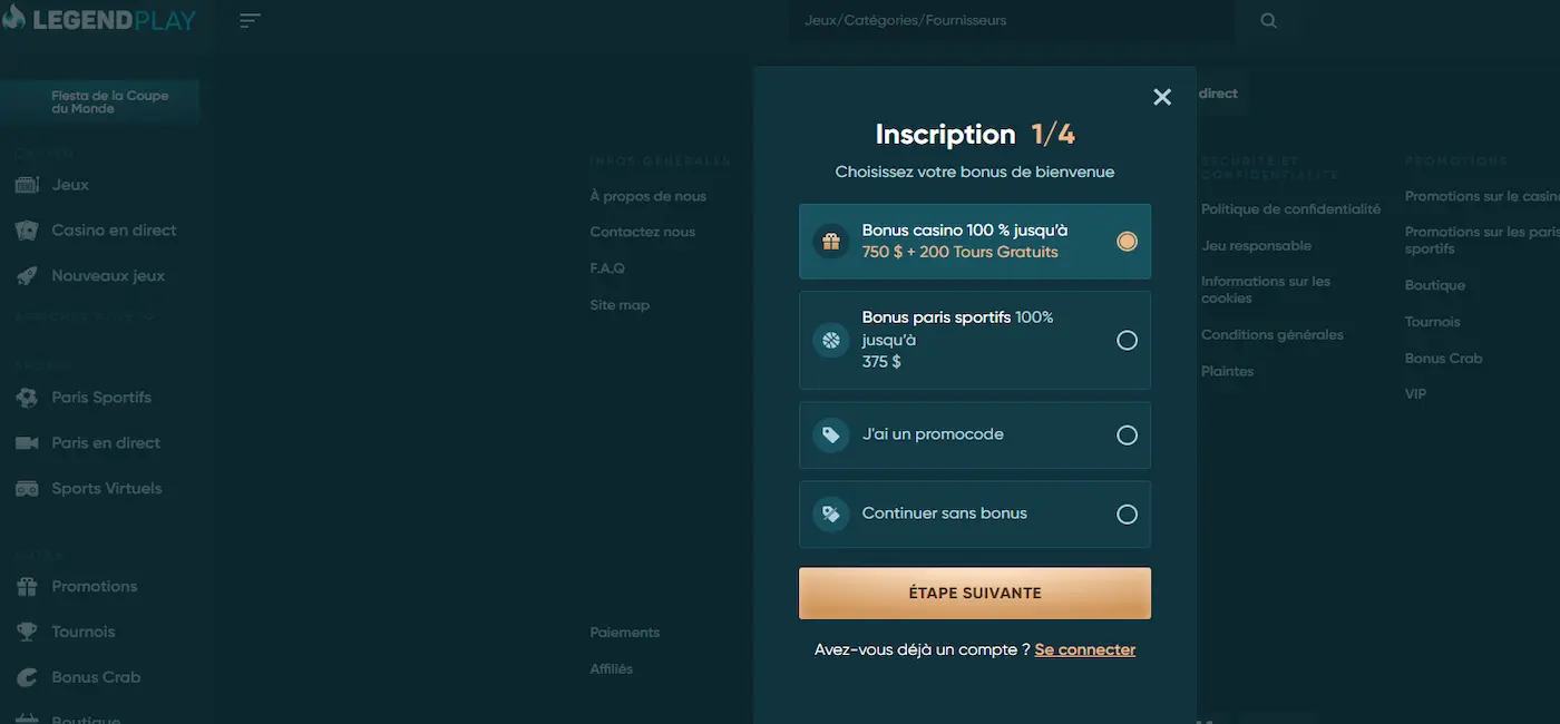 Legendplay bookmaker